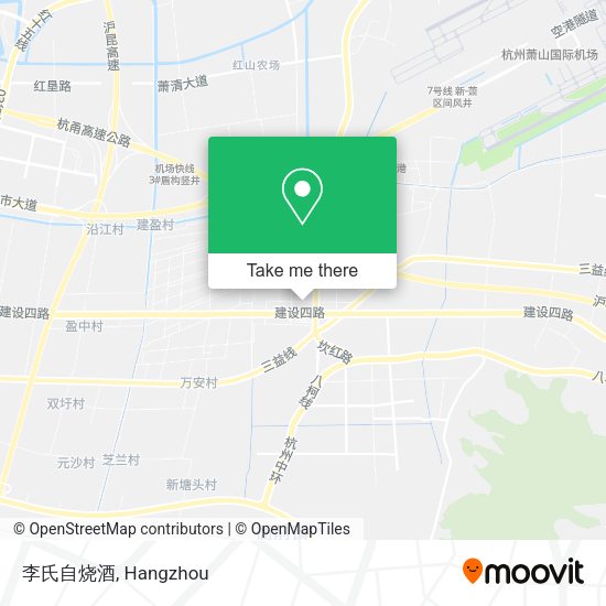 李氏自烧酒 map