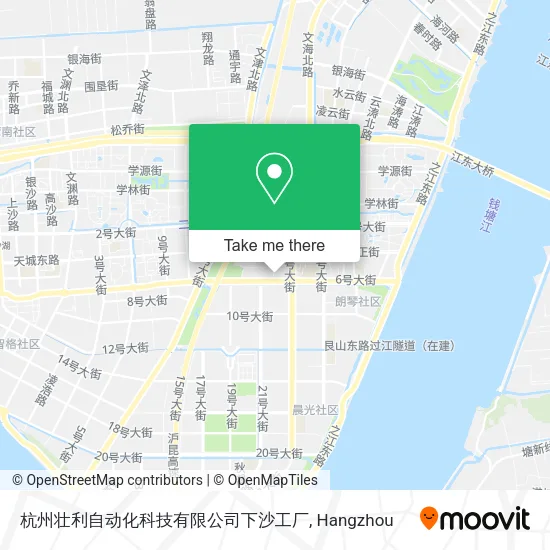 杭州壮利自动化科技有限公司下沙工厂 map