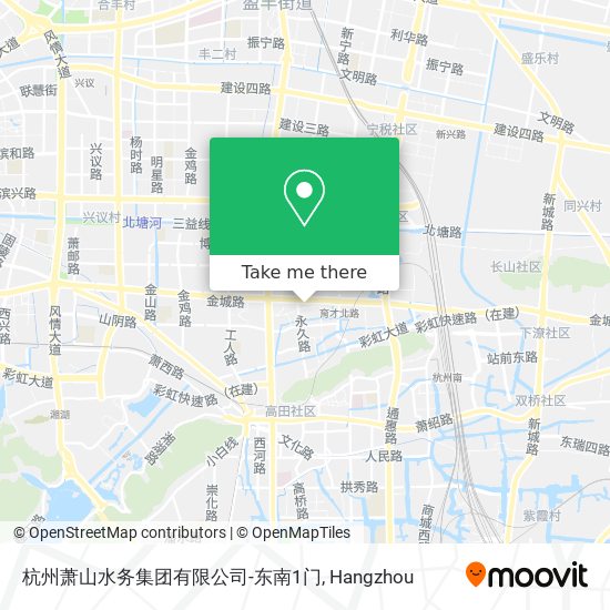 杭州萧山水务集团有限公司-东南1门 map