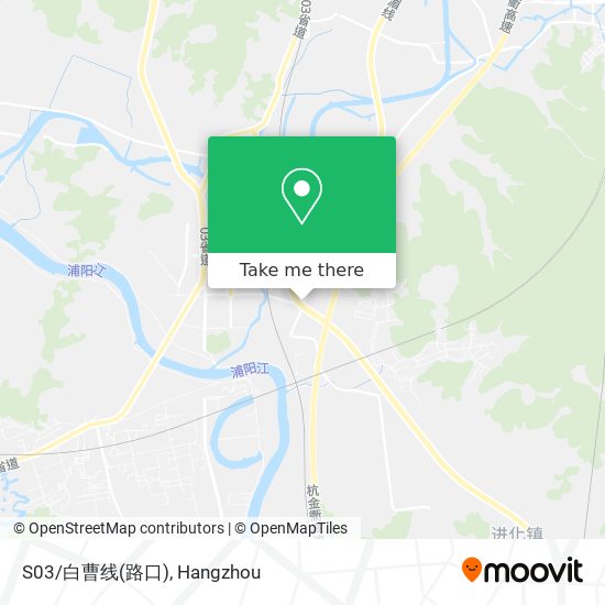 S03/白曹线(路口) map