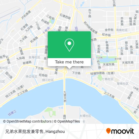 兄弟水果批发兼零售 map
