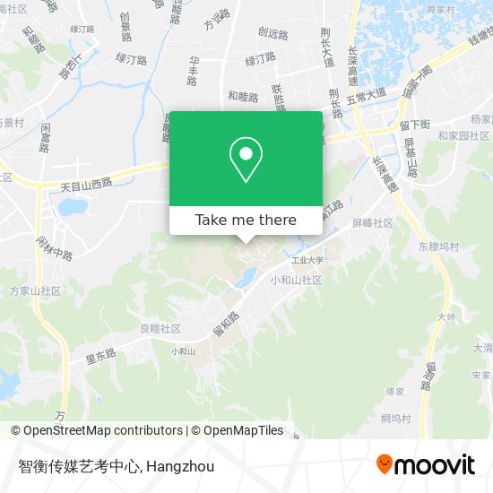 智衡传媒艺考中心 map