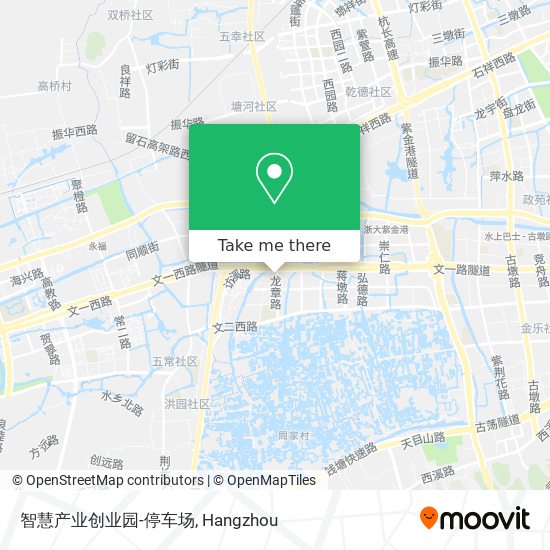 智慧产业创业园-停车场 map