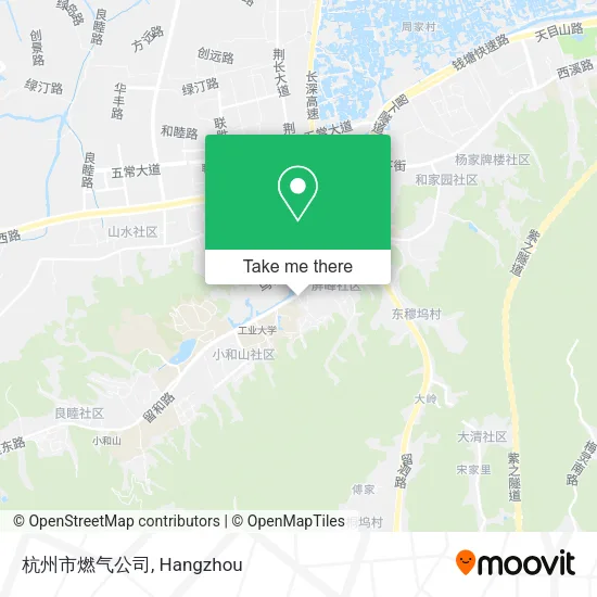 杭州市燃气公司 map