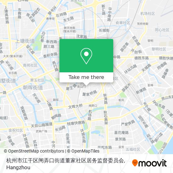 杭州市江干区闸弄口街道董家社区居务监督委员会 map