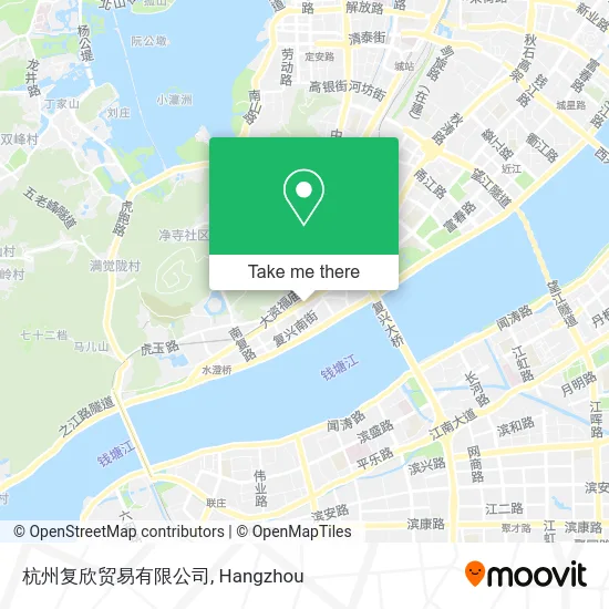 杭州复欣贸易有限公司 map