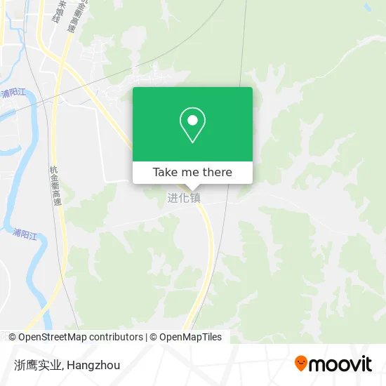 浙鹰实业 map