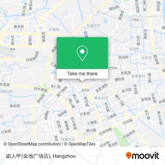 卤人甲(金地广场店) map
