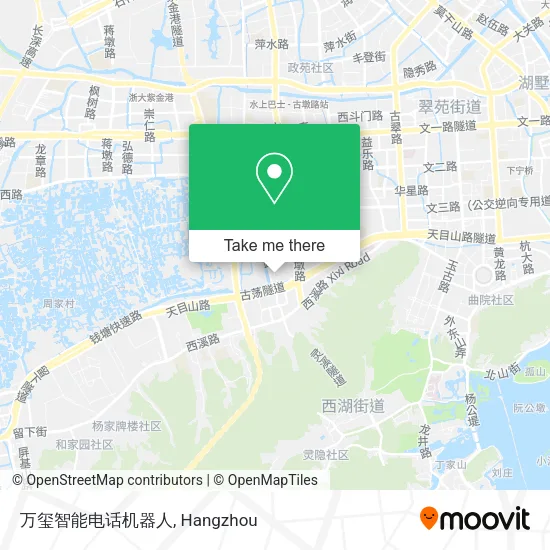 万玺智能电话机器人 map