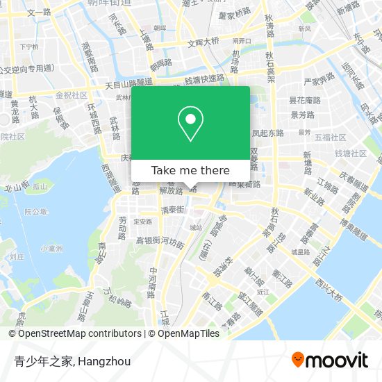 青少年之家 map