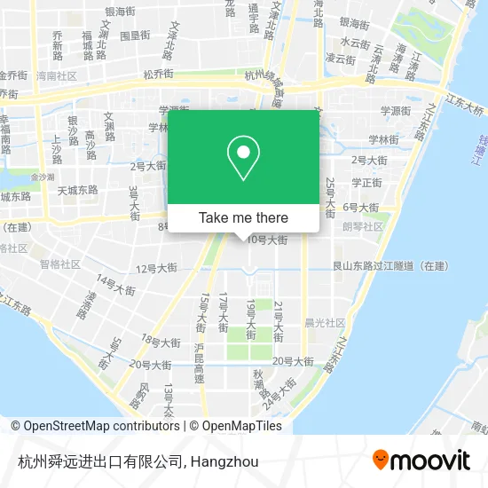 杭州舜远进出口有限公司 map