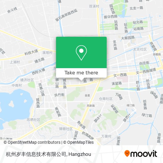 杭州岁丰信息技术有限公司 map