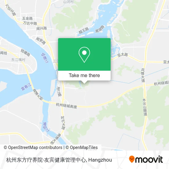 杭州东方疗养院-友宾健康管理中心 map