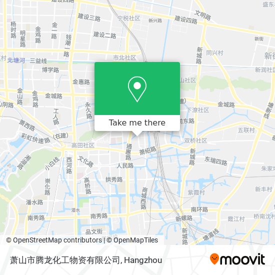 萧山市腾龙化工物资有限公司 map