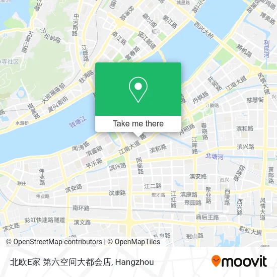 北欧E家 第六空间大都会店 map