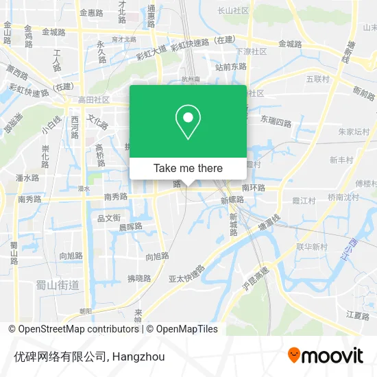 优碑网络有限公司 map