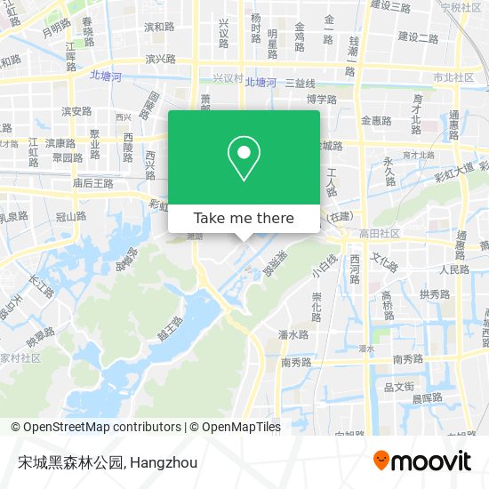 宋城黑森林公园 map
