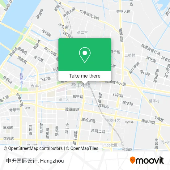 申升国际设计 map