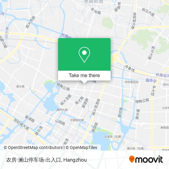 农房·澜山停车场-出入口 map