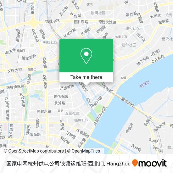 国家电网杭州供电公司钱塘运维班-西北门 map