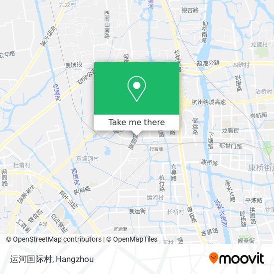 运河国际村 map