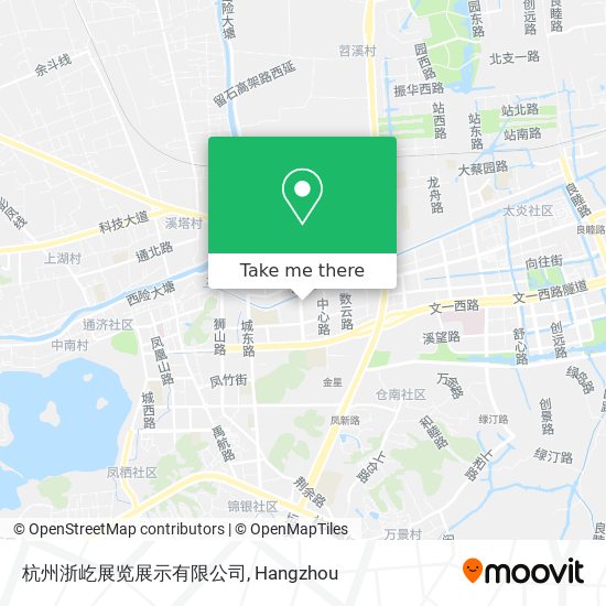 杭州浙屹展览展示有限公司 map