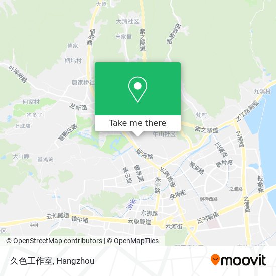 久色工作室 map