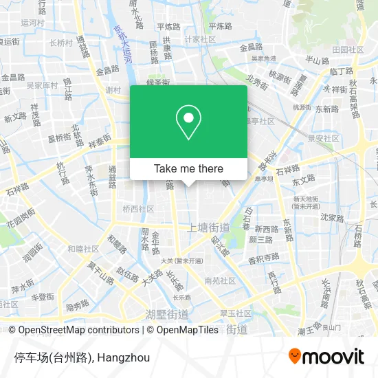 停车场(台州路) map