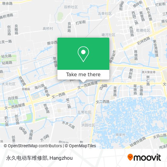 永久电动车维修部 map