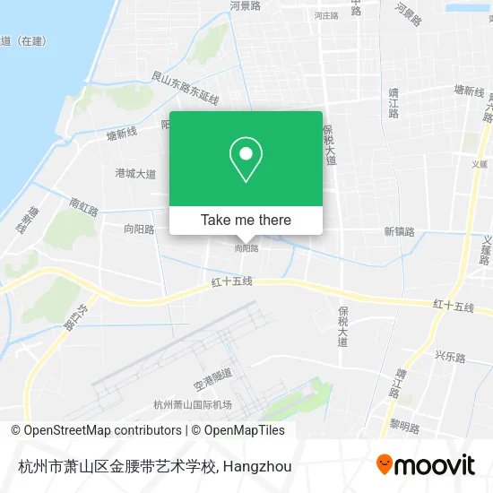 杭州市萧山区金腰带艺术学校 map