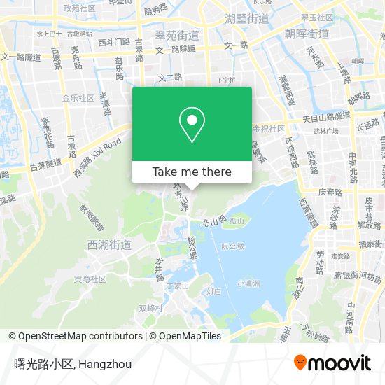 曙光路小区 map