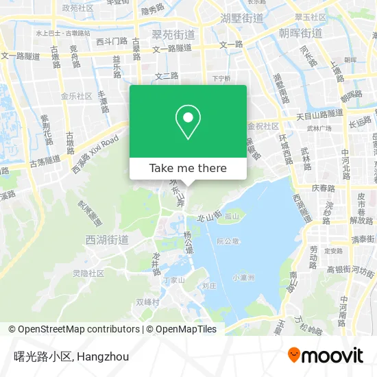 曙光路小区 map