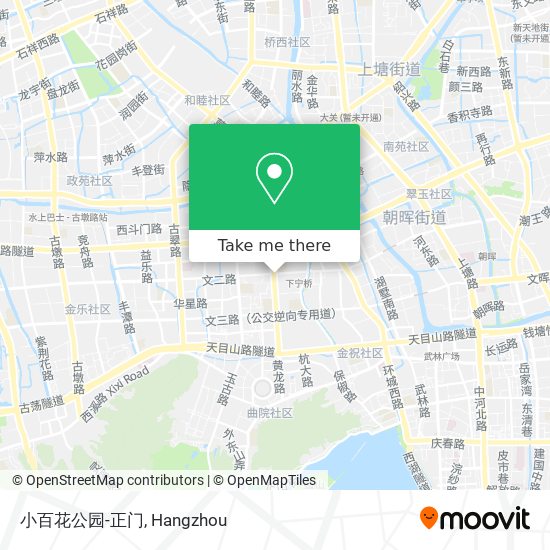 小百花公园-正门 map