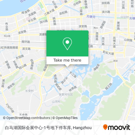 白马湖国际会展中心-1号地下停车库 map