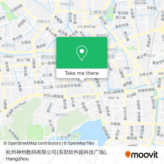 杭州神州数码有限公司(东部软件园科技广场) map