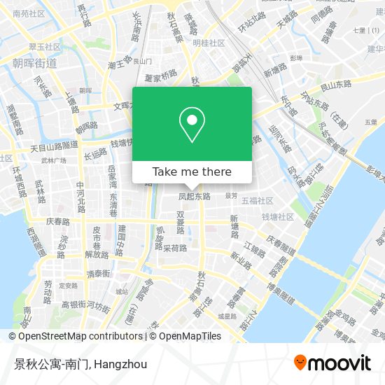景秋公寓-南门 map