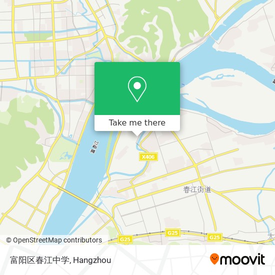 富阳区春江中学 map