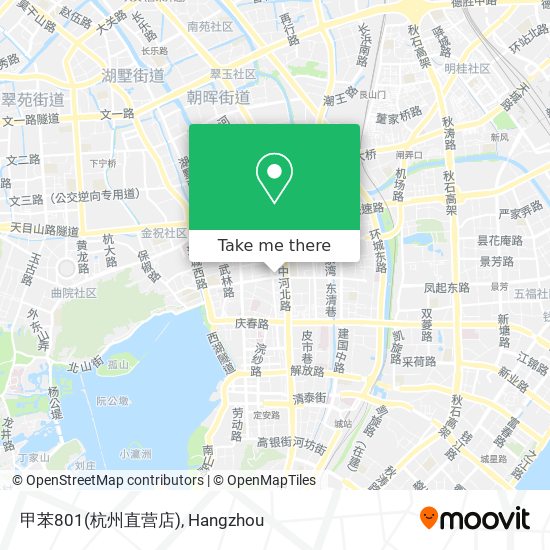 甲苯801(杭州直营店) map