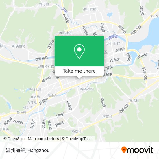 温州海鲜 map