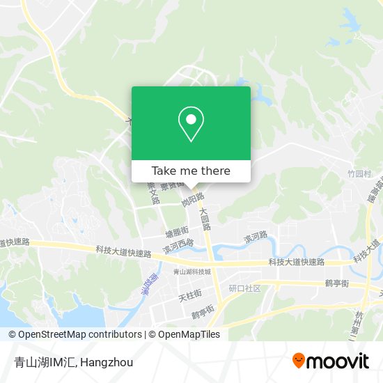 青山湖IM汇 map