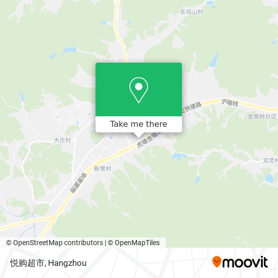 悦购超市 map