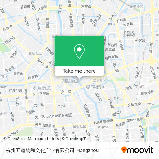杭州五道韵和文化产业有限公司 map