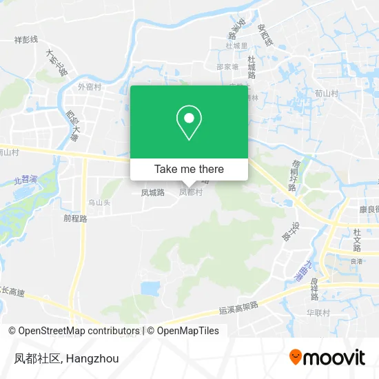 凤都社区 map