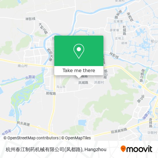杭州春江制药机械有限公司(凤都路) map