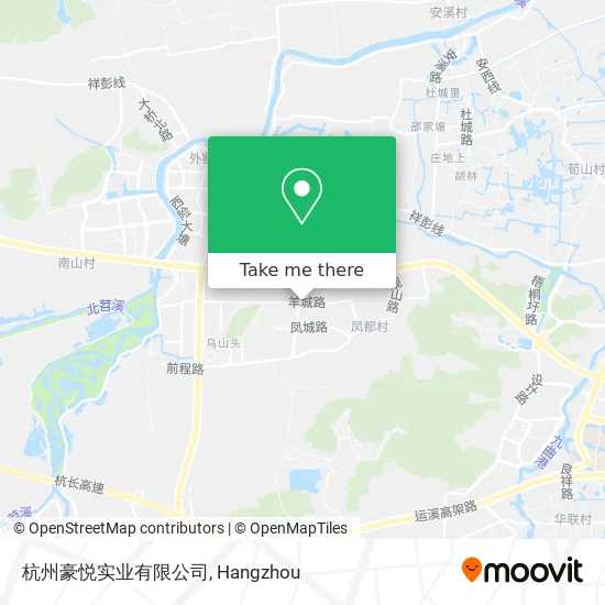 杭州豪悦实业有限公司 map