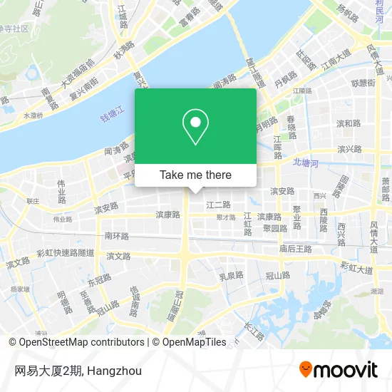 网易大厦2期 map