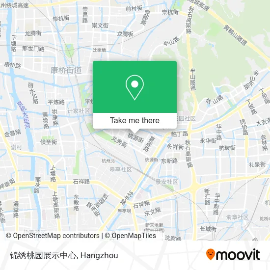 锦绣桃园展示中心 map