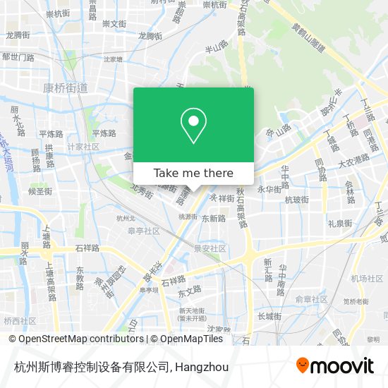杭州斯博睿控制设备有限公司 map