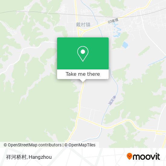 祥河桥村 map