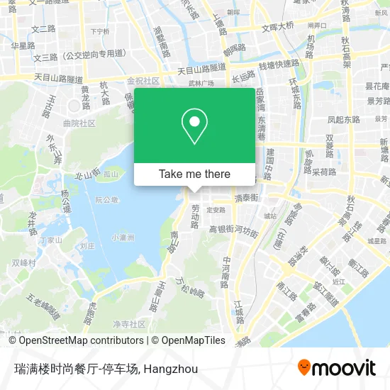 瑞满楼时尚餐厅-停车场 map